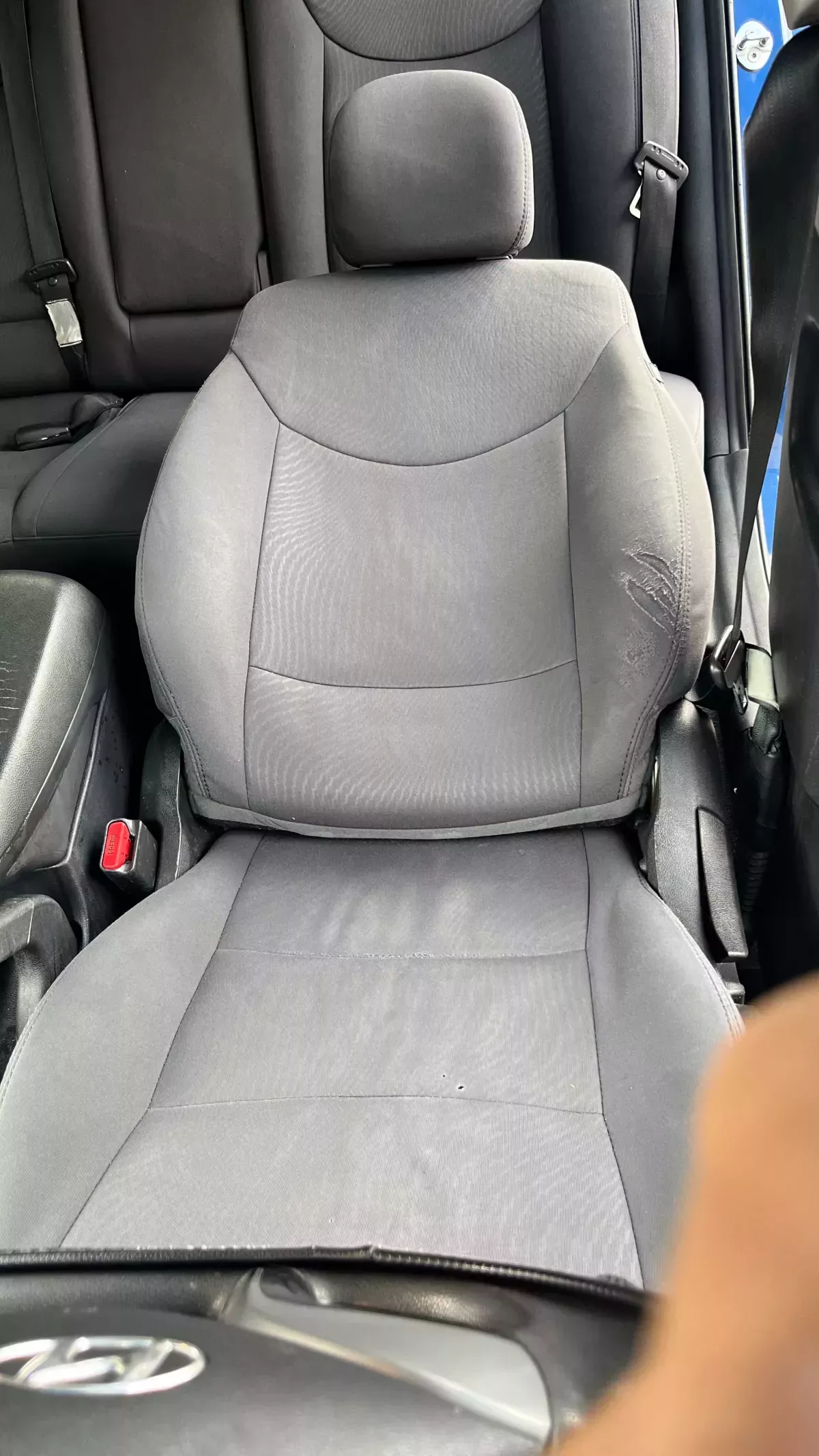 Removed Stain from Fabric Seat in Las Vegas